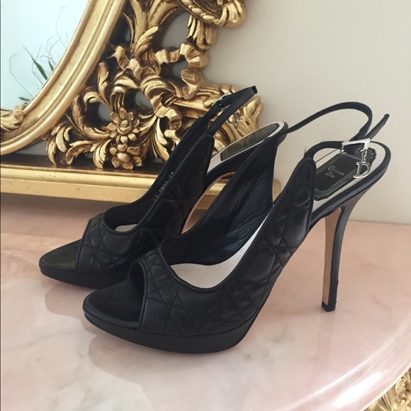 Dior Shoes - Christian Dior High Heel Sandals - Size 8